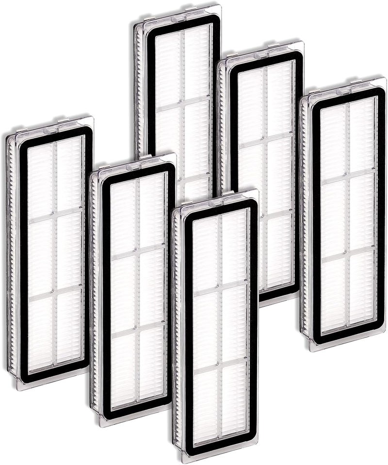 CHAIN PEAK (6 Pieces) HEPA Filter Compatible With Dreame L10s Ultra, L10s Pro, L10 Ultra, Z10 Pro, S10, S10 PRO, S10 PLUS, B101CN, 1C, W10, X10+, L10 + plus, Z10 pro, D10 PLUS, Replacement Filters - Image 1